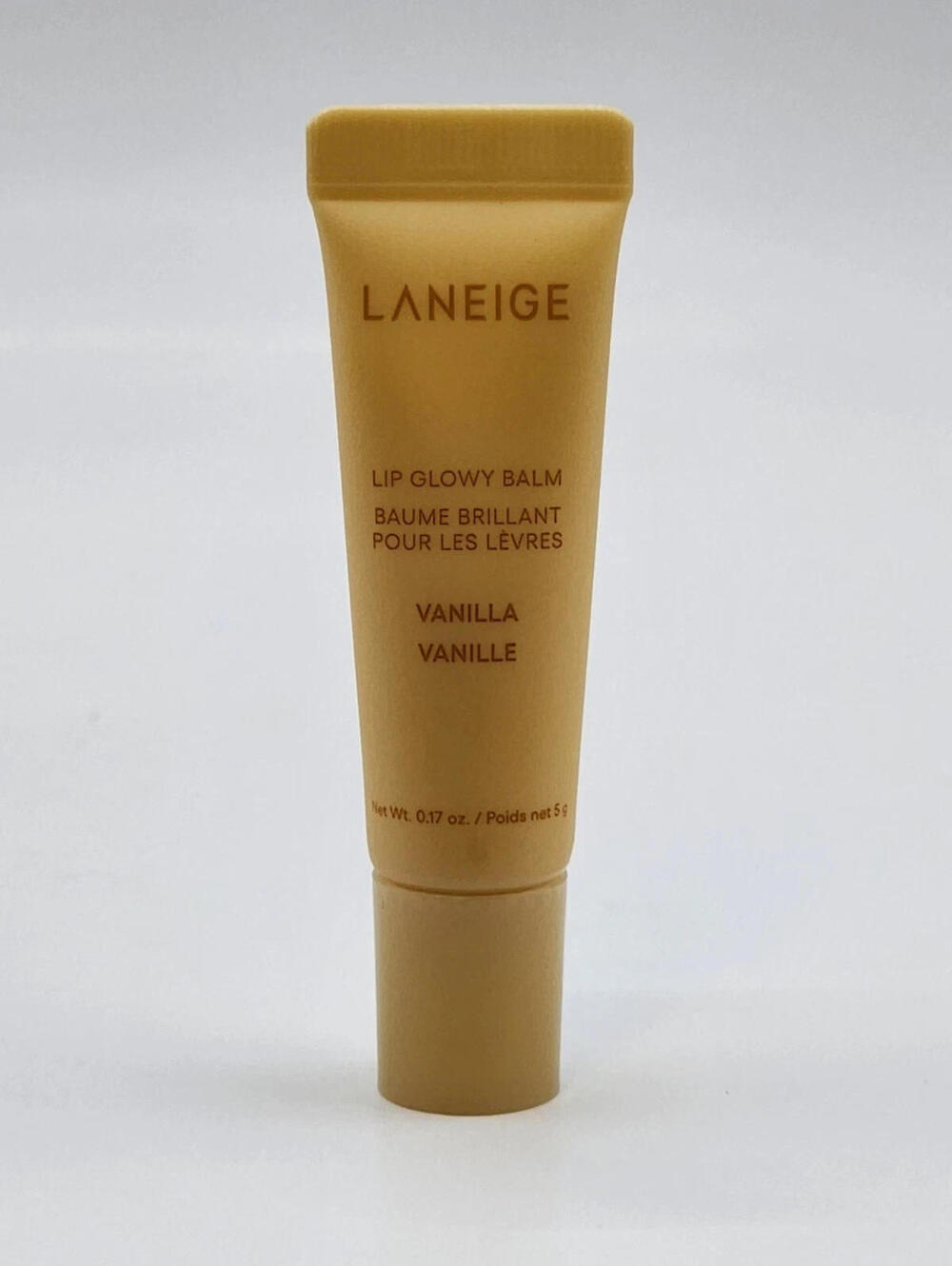 Open Box-Laneige Lip Glowy Balm Travel Size 0.17oz Vanilla (no retail box)